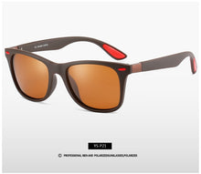 Load image into Gallery viewer, ZXWLYXGX Classic Polarized Sunglasses Men Women Brand Design Driving Square Frame Sun Glasses Male Goggle UV400 Gafas De Sol