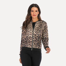 Load image into Gallery viewer, Print Bomber Jacket Women Flowers Zipper Up Retro Coat Spring 2019 Summer Long Sleeve Basic Plus Size Short Biker Jackets Female