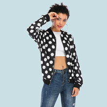 Load image into Gallery viewer, Print Bomber Jacket Women Flowers Zipper Up Retro Coat Spring 2019 Summer Long Sleeve Basic Plus Size Short Biker Jackets Female