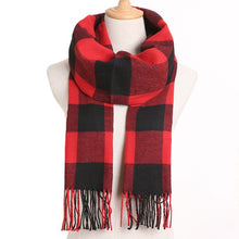 Load image into Gallery viewer, [VIANOSI] 2019 Plaid Winter Scarf Women Warm Foulard Solid Scarves Fashion Casual Scarfs Cashmere Bufandas Hombre
