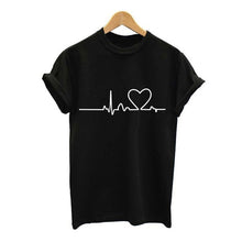 Load image into Gallery viewer, 2019 New Women T-shirts Casual Harajuku Love Printed Tops Tee Summer Female T shirt  Short Sleeve T shirt For Women Clothing