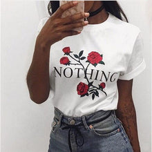 Load image into Gallery viewer, 2019 New Women T-shirts Casual Harajuku Love Printed Tops Tee Summer Female T shirt  Short Sleeve T shirt For Women Clothing