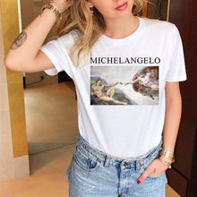 Load image into Gallery viewer, 2019 New Women T-shirts Casual Harajuku Love Printed Tops Tee Summer Female T shirt  Short Sleeve T shirt For Women Clothing