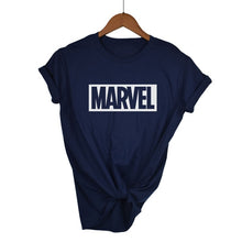 Load image into Gallery viewer, 2018 Fashion Harajuku Casual Women&#39;s T-Shirts Punk Rock MARVEL ts Cotton tumblr tshirt Casual Hipster For Famale Top