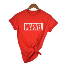 Load image into Gallery viewer, 2018 Fashion Harajuku Casual Women&#39;s T-Shirts Punk Rock MARVEL ts Cotton tumblr tshirt Casual Hipster For Famale Top