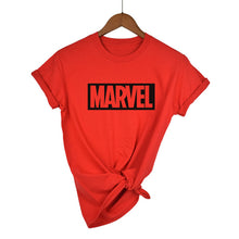 Load image into Gallery viewer, 2018 Fashion Harajuku Casual Women&#39;s T-Shirts Punk Rock MARVEL ts Cotton tumblr tshirt Casual Hipster For Famale Top